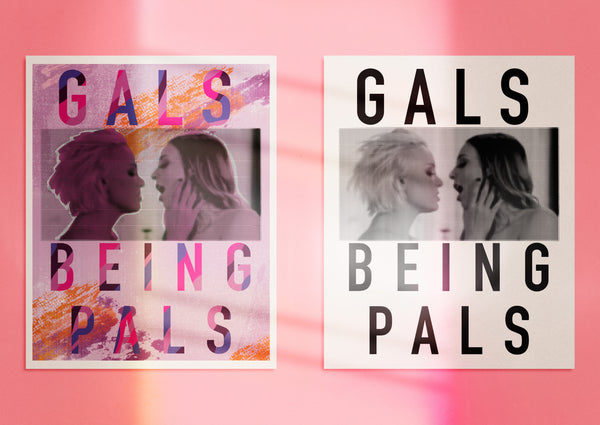 Gals Being Pals Print